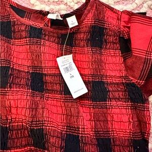 NWT Gap girls plaid dress, size 10 (large)